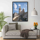 Les marches de Notre Dame