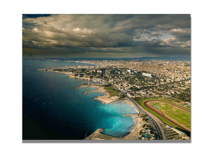 Marseille la rade sud vue du ciel