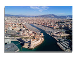 Vieux Port de Marseille vue du ciel
