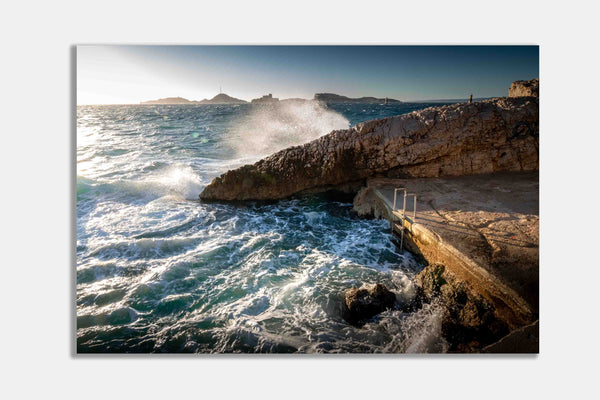 Anse en tempête