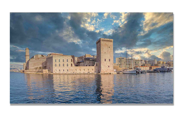 Le Fort St Jean Marseille vue panoramique